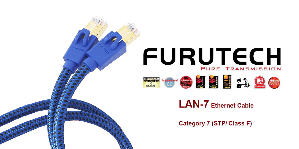 FURUTECH LAN-7/0.6M 高音質ハイエンドグレードLANケーブル