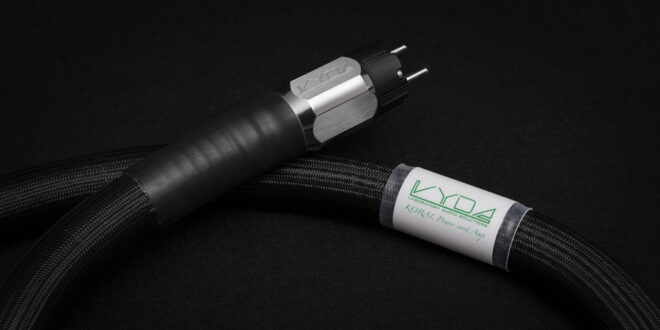 專為大功率後級量身打造: VYDA KORAL Power Cord AMP旗艦電源線