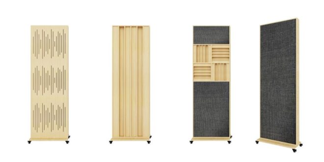 空間調聲利器: Homely Design活動座地式調聲板